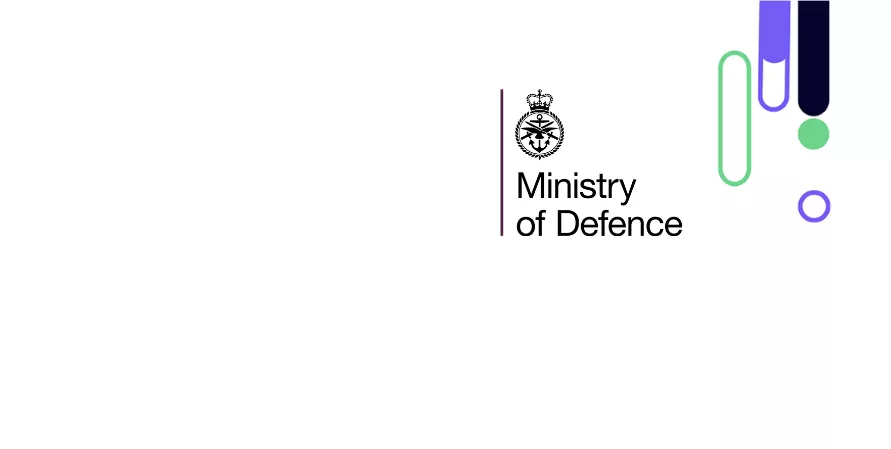 Ministry of Defence logo for case study